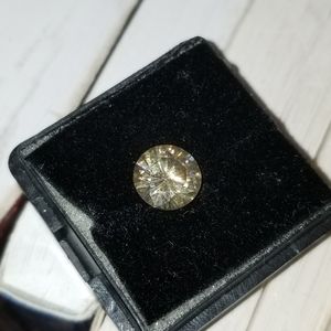 Sale! Loose Moissanite champagne stone